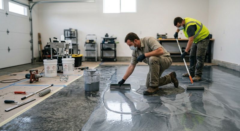 Concrete Floor Coating Service in Frederick, MD