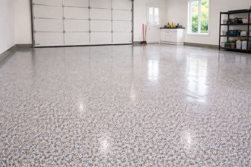 Epoxy Garage Flooring Installation in Frederick, MD