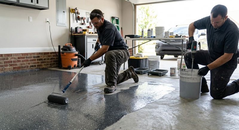 Floor Epoxy Service in Columbia, SC