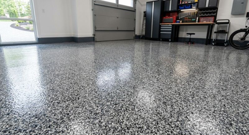 Garage Floor Staining in Columbia, SC