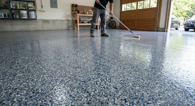 Basement Floor Epoxy Service in Alexandria, VA